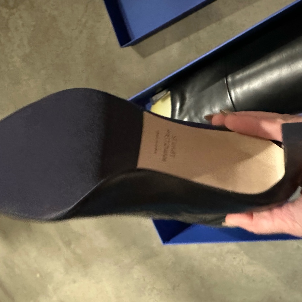 Stuart Weitzman Emiline 75 Boots Nwb 6 - image 3